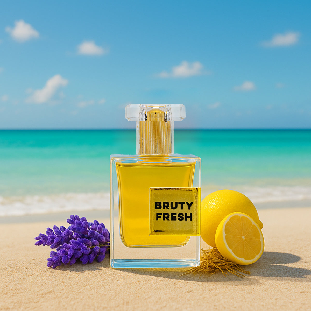 AG Bruty Fresh -Attar for Men & Women| Blends of Lavender, Lemon & Cologne | Alcohol free | Long Lasting Roll -On Attar | Great for Everyday Use | 12ML