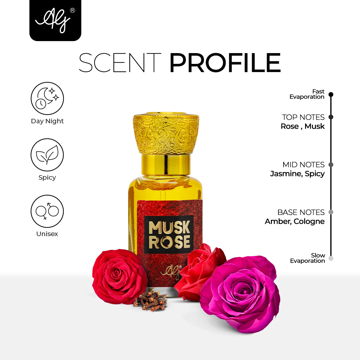 AG Musk Rose - CPO 12ml