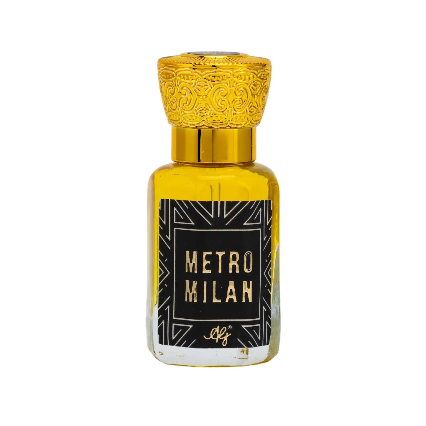 AG Metro Milan - Attar for Men & Women| Bold Blend of Fresh Cologne, Rose & Patchouli | Alcohol free | Long Lasting Roll -On Attar | Great for Everyday Use | 12ML