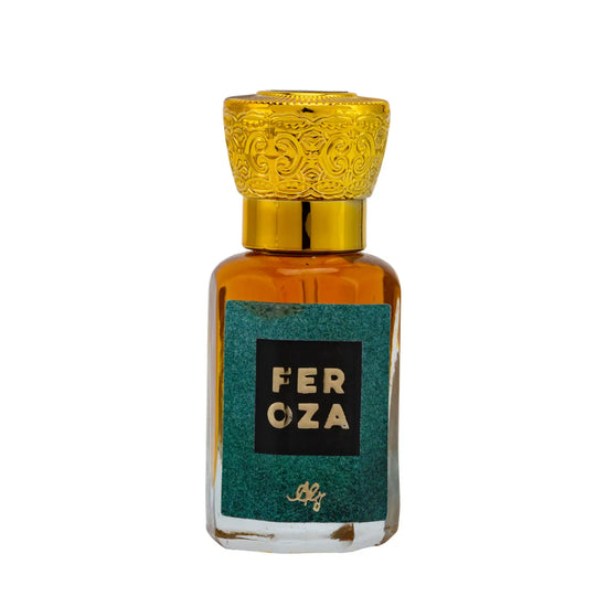 AG Feroza -Attar for Men & Women | Vibrant Blend of Vetiver, Grapfruits & Pink Pepper | Alcohol free | Long Lasting Roll -On Attar | Great for Everyday Use | 12ML
