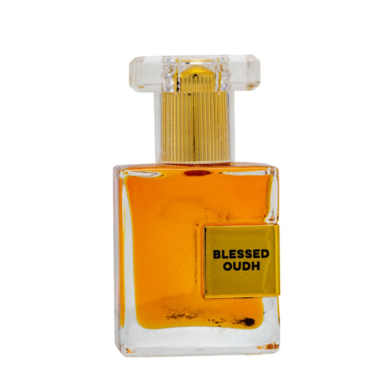 AG Blessed Oudh -Attar for Men & Women | Rich Blend of Oudh, Amber & Saffron | Long Lasting Roll -On Attar | Great for Everyday Use | 12ML