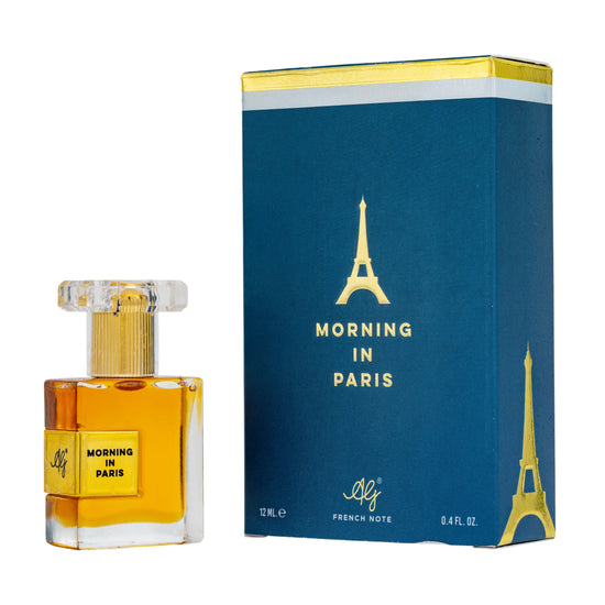 AG Morning in Paris -Attar for Men & Women | Blends Fresh Cologne, Rose & Patachouli | Long Lasting Roll -On Attar | Great for Everyday Use | 12ML