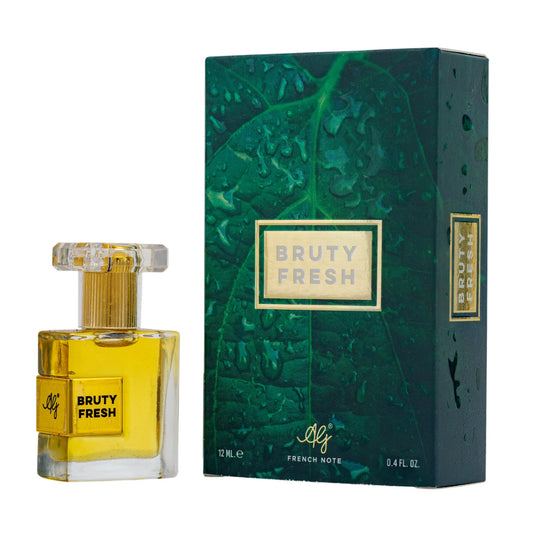 AG Bruty Fresh -Attar for Men & Women| Blends of Lavender, Lemon & Cologne | Alcohol free | Long Lasting Roll -On Attar | Great for Everyday Use | 12ML