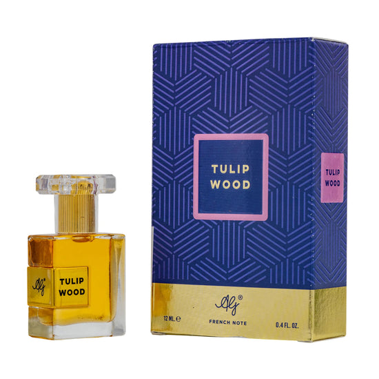 AG Tulip Wood -Attar for Men & Women | Blends of Saffron, Peach & Rosemary | Long Lasting Roll -On Attar | Great for Everyday Use | 12ML