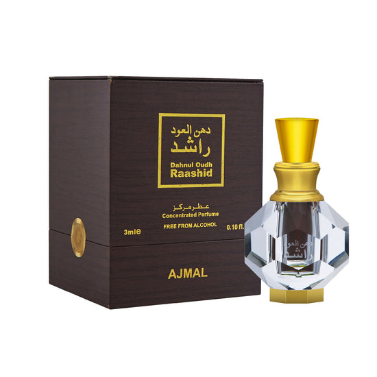 Ajmal Dahnul Oudh Raashid Attar Perfume - 3 ML