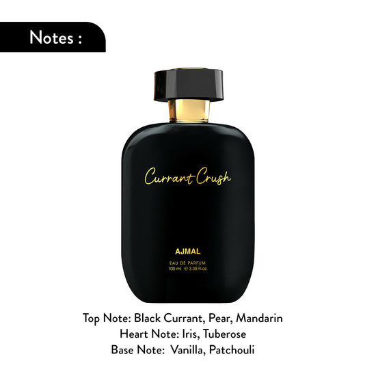 Ajmal ARTISAN - CURRANT CRUSH Long lasting Fragrance, Handpicked Luxury Perfume for Women 100ml.