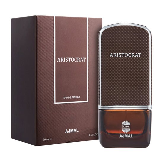 Ajmal Aristocrat EDP 75ML Long Lasting Scent Spray Fresh Perfume Gift For Men - Made In Dubai