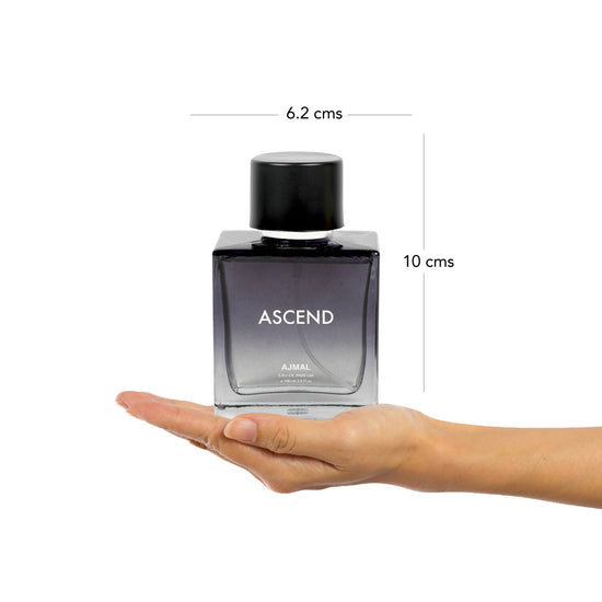 Ajmal Ascend Eau De Perfume Oriental Perfume 100ML Long Lasting Scent Spray Office Wear Gift for Man and Women.