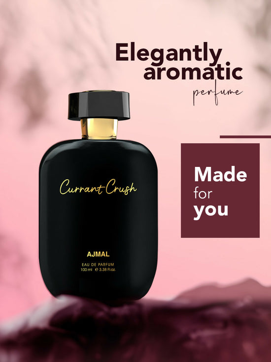 Ajmal ARTISAN - CURRANT CRUSH Long lasting Fragrance, Handpicked Luxury Perfume for Women 100ml.