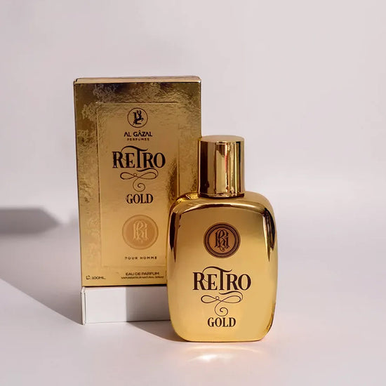 AL GAZAL RETRO GOLD POUR HOMME - EDP