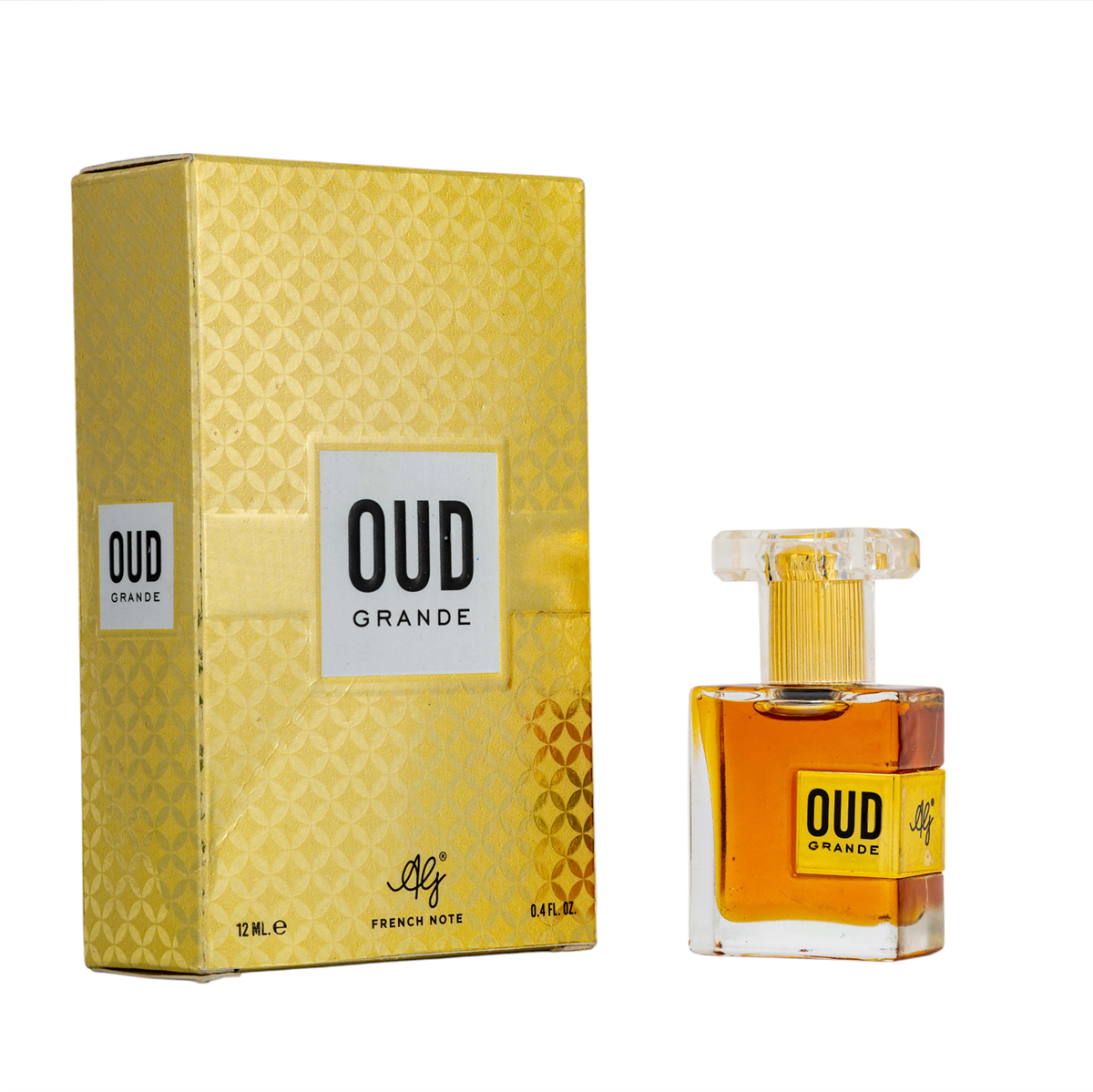AG Oudh Grande - Attar for Men & Women | Majestic Blend of Amber, Vanilla & Patchouli | Long Lasting Roll -On Attar | Great for Everyday Use | 12ML