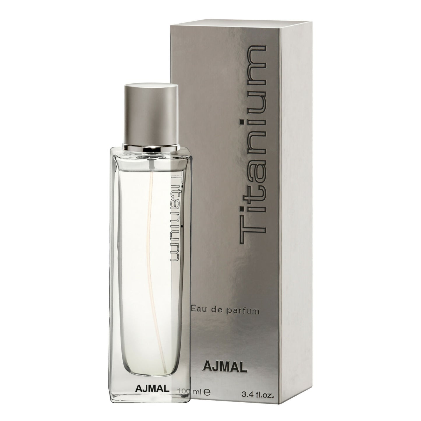 Ajmal Titanium EDP 100ML Long Lasting Scent Spray Fresh Perfume Gift For Men - Made In Dubai