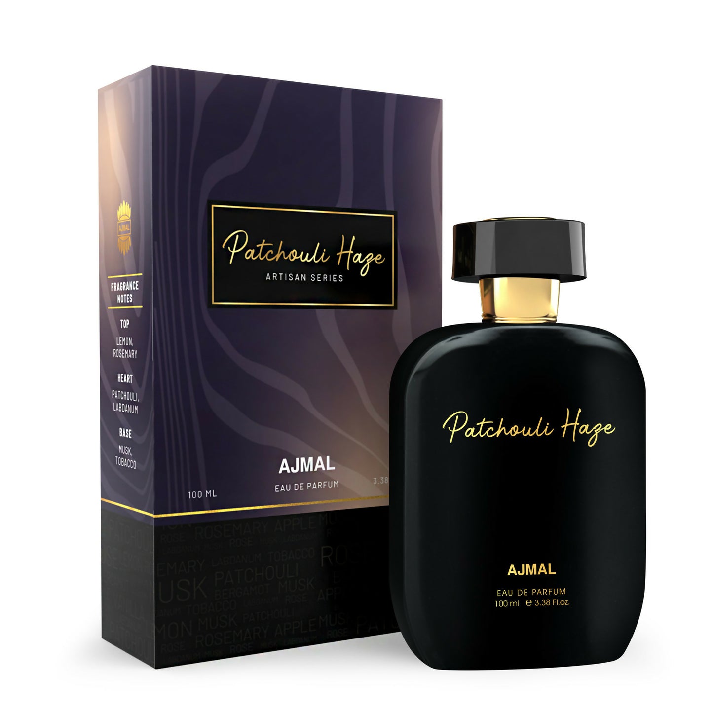 Ajmal ARTISAN - PATCHOULI HAZE Long lasting Fragrance, Handpicked Luxury Perfume for Men & Women 100ml.