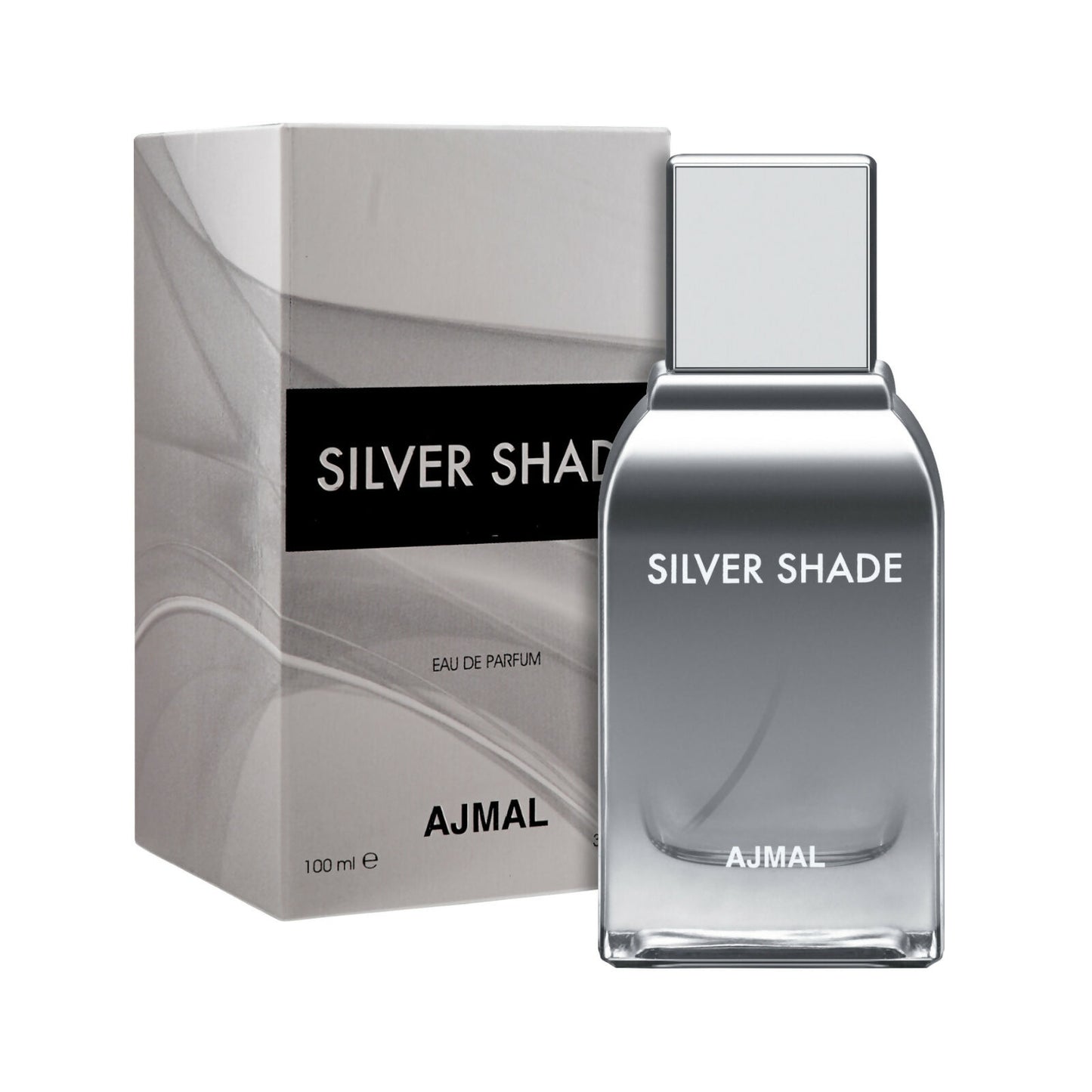 Ajmal Silver Shade EDP 100ML Long Lasting Scent Spray Citrus Perfume Gift For Men - Made In Dubai (Online Exclusive)