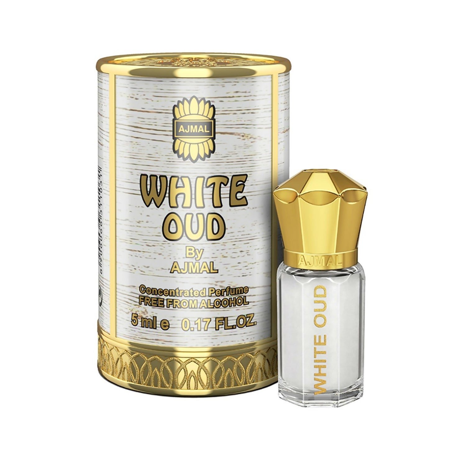 Ajmal WHITE OUD Attar Perfume - 5 ML