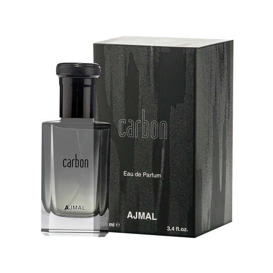 Ajmal Carbon EDP 100ML Long Lasting Scent Spray Citrus Perfume Gift For Men - Made In Dubai